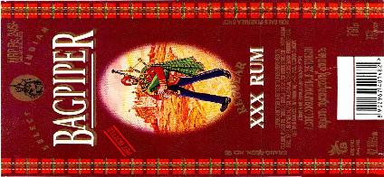 Bagpiper Regular Xxx Rum Device mark 2058651 Trademark
