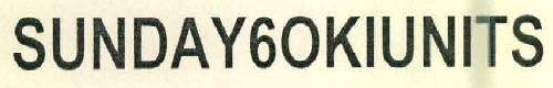 Sunday60kiunits Device mark 2599606 Trademark