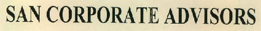 San Corporate Advisors Device mark 2668001 Trademark