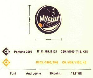 My Star (label) Device mark 2684996 Trademark
