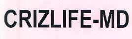 Crizlife-md Device mark 2735530 Trademark