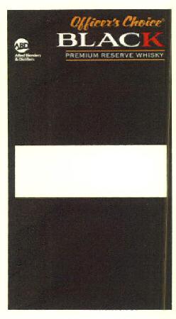Officer's Choice Black Premium Reserve Whisky Device mark 2739301 Trademark