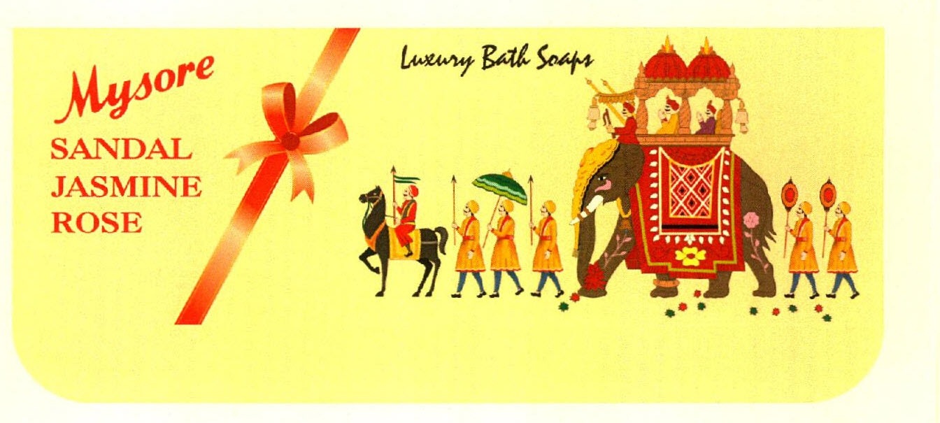 Mysore Sandal Jasmine Rose Device mark 2740253 Trademark