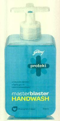 Godrej Protekt Masterblaster Handwash (device Of Bottle) Device mark 2740311 Trademark