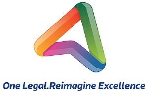 Device With One Legal. Reimagine Excellence (tagline) Device mark 5286478 Trademark
