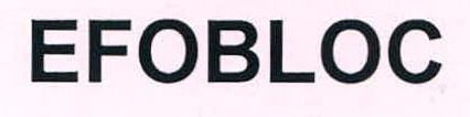 Efobloc Device mark 2755235 Trademark