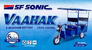 Sf Sonic Vaahak(label) Device mark 2815728 Trademark