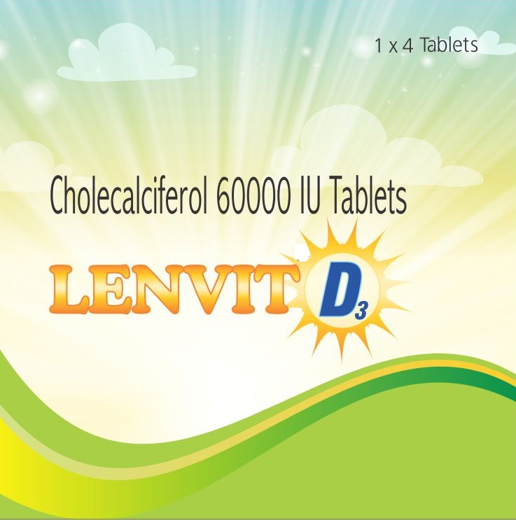 Lenvit D3 (label) Device mark 2863226 Trademark