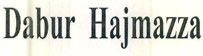 Dabur Hajmazza Device mark 2869285 Trademark
