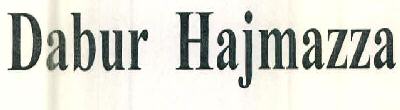 Dabur Hajmazza Device mark 2869288 Trademark