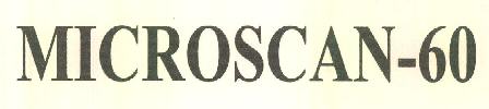 Microscan-60 Device mark 2896152 Trademark