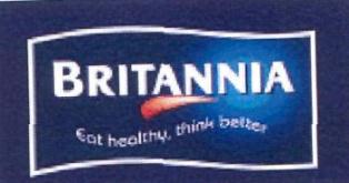 Britannia Eat Healthy Think Better(label) Device mark 2901860 Trademark