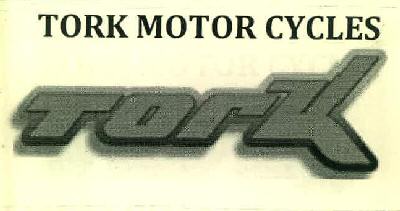 Tork Motor Cycles Device mark 2902106 Trademark