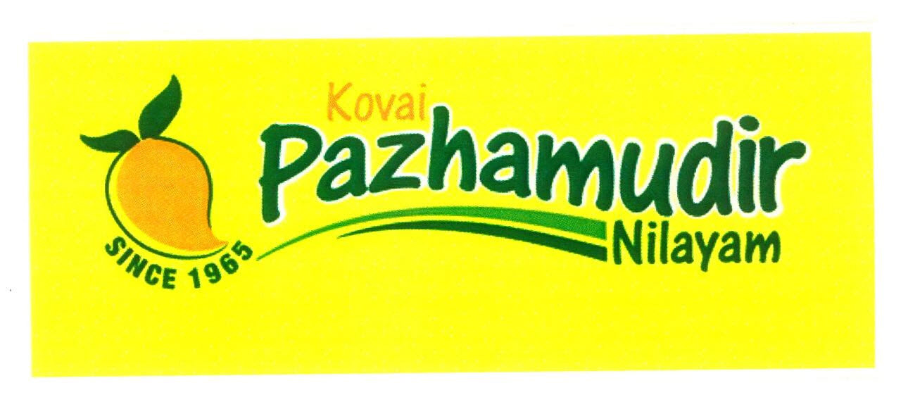 Kovai Pazhamudir Nilayam Since 1965 Device mark 2909150 Trademark