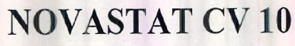 Novastat Cv 10 Device mark 2521880 Trademark