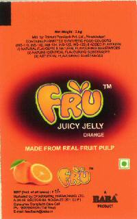 Fru Juicy Jelly Orange Device mark 2973779 Trademark