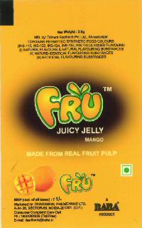 Fru Juicy Jelly Mango Device mark 2973781 Trademark