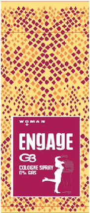 Engage G3 Cologne Spray Device mark 2978650 Trademark