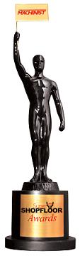 The Machinist Super Shopfloor Awards With Device Of Trophy Device mark 3003707 Trademark