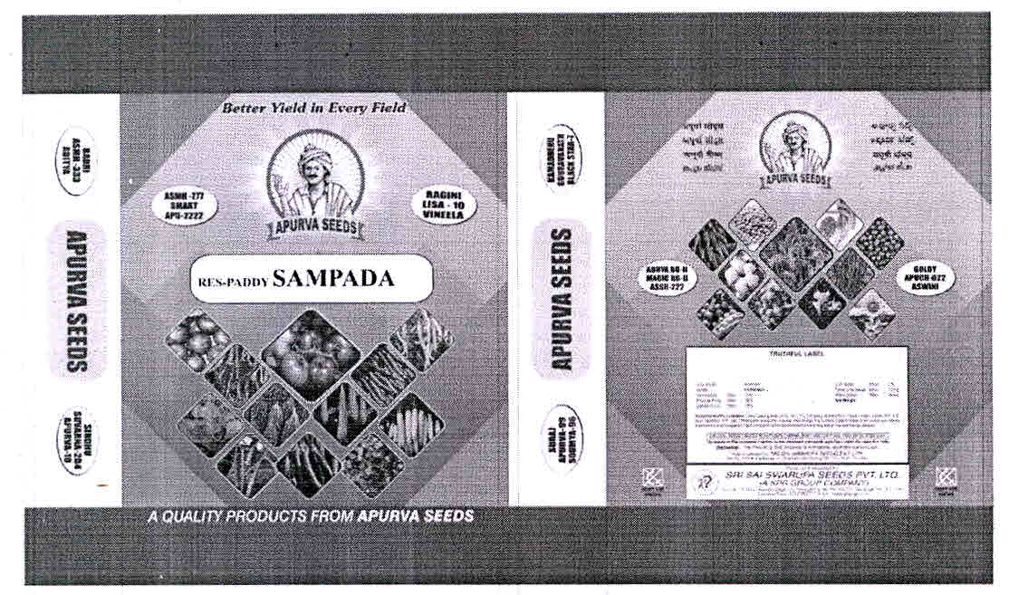 Apurva Res-paddy Sampada Device mark 3065048 Trademark