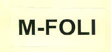 M-foli Device mark 3087950 Trademark