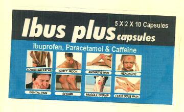 Ibus Plus Capsules Device mark 3087959 Trademark