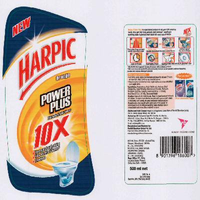 New Harpic Orange Power Plus Device mark 3103620 Trademark