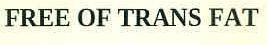 Free Of Trans Fat Device mark 3107487 Trademark
