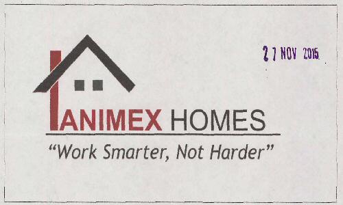 Animax Homes ``work Smarter, Not Harder Device mark 3107498 Trademark