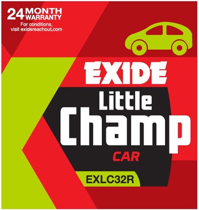Exide Little Champ Car Exlc32r Device mark 3121905 Trademark