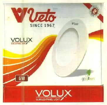 V Veto Volux Slim Led Panel Light Device mark 3123037 Trademark
