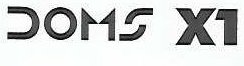 Doms X1 (label) Device mark 3126988 Trademark