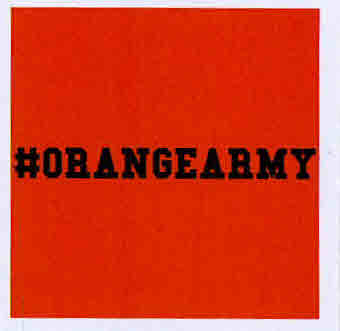 #orangearmy Device mark 3137105 Trademark