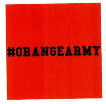 #orangearmy Device mark 3137117 Trademark