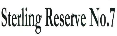 Sterling Reserve No.7 Device mark 3144826 Trademark