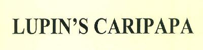 Lupin's Caripapa Device mark 3145009 Trademark
