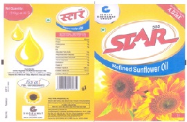 Star Refined Sunflower Oil Device mark 3150255 Trademark