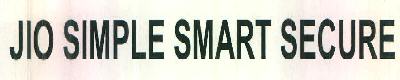 Jio Simple Smart Secure Device mark 3155645 Trademark