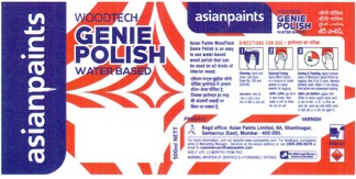 Asian Paints Woodtech Genie Polish Device mark 3160256 Trademark