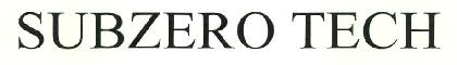 Subzero Tech Device mark 3160322 Trademark