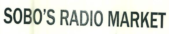 Sobo's Radio Market Device mark 3163263 Trademark