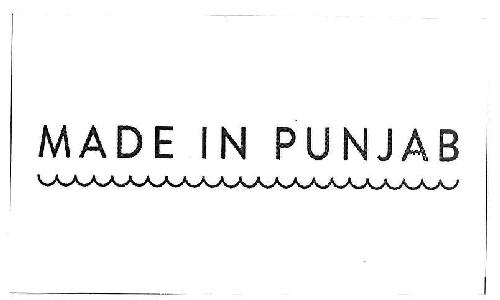 Made In Punjab Device mark 3176329 Trademark