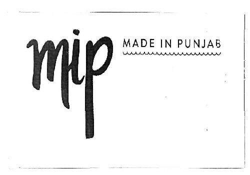 Mip Made In Punjab Device mark 3176331 Trademark