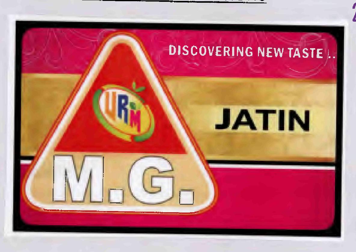 M.g. Jatin (label) Device mark 3191493 Trademark