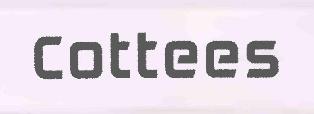 Cottees (label) Device mark 3192567 Trademark