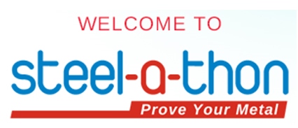 Welcome To Steel-a-thon- Prove Your Metal ( Logo And Device) Device mark 3193266 Trademark