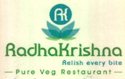 Rk Radhakrishna Relish Every Bite Pure Veg Restaurant Device mark 3195799 Trademark