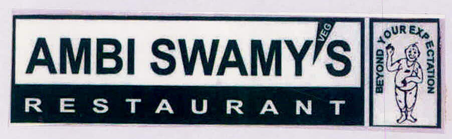 Ambi Swamy's Restaurant (with Device) Device mark 3203682 Trademark