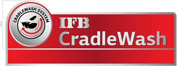 Ifb Cradlewash And A Circular Device Comprising Of Two Feathers And A Bidirectional Arrow And Cradlewash System On The Device Device mark 3208127 Trademark