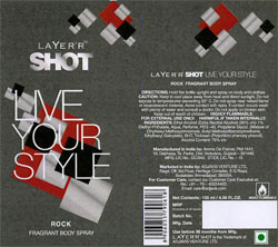 Layer'r Shot With Miscellaneous Device Device mark 3224603 Trademark